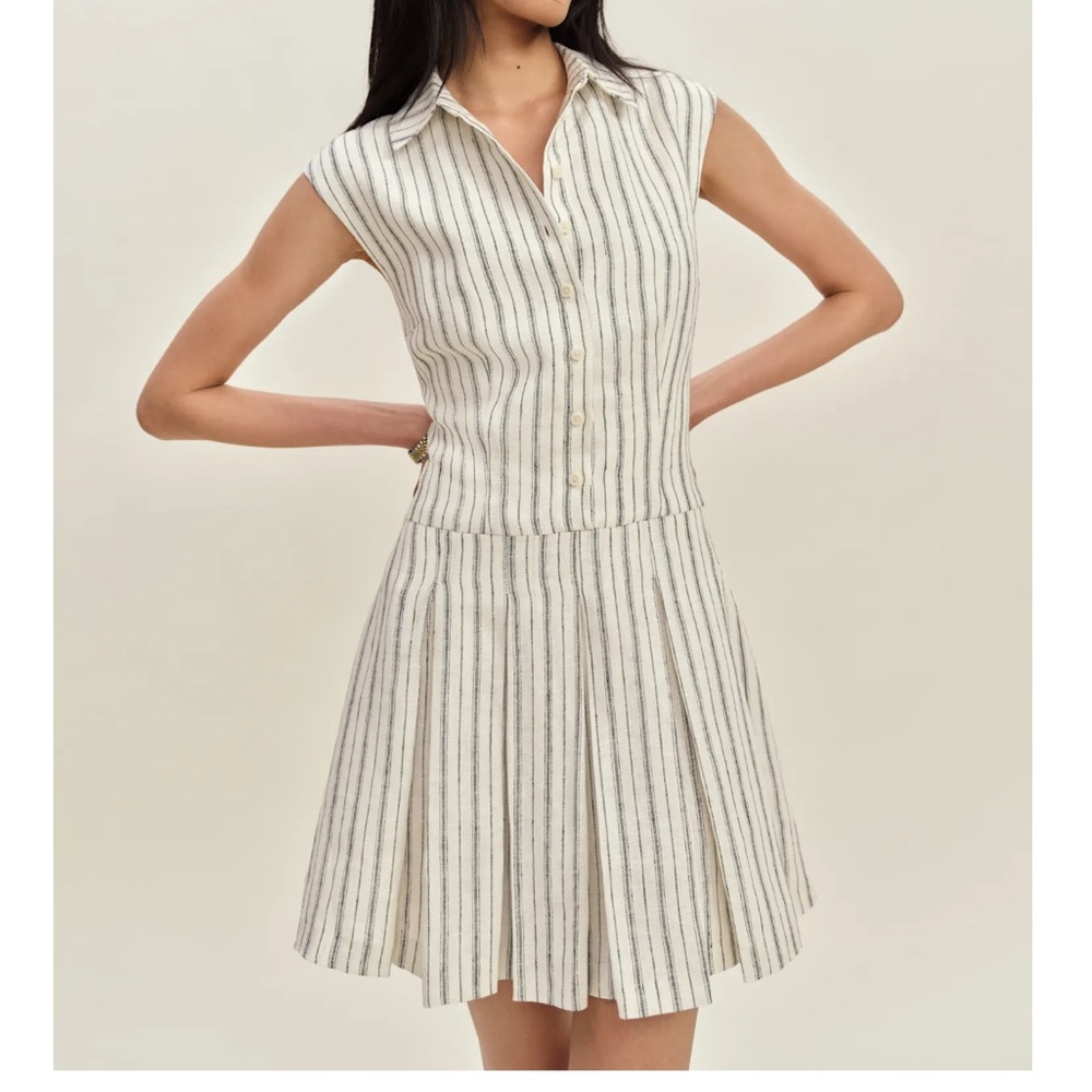 Reformation Arella Linen Dress size O NWT